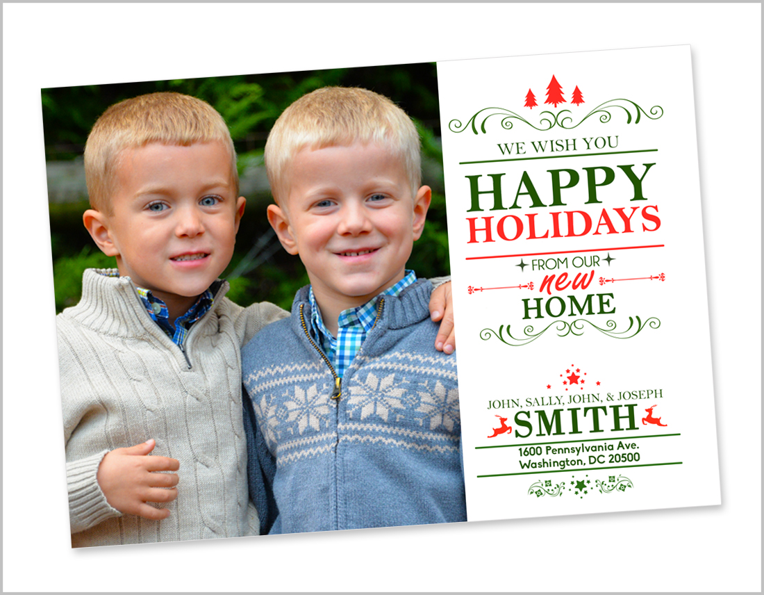 holiday card graphic designer